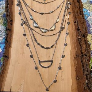 Lucky Brand multi-strand necklace.